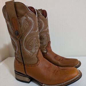 Brown Western Cowboy Boots
